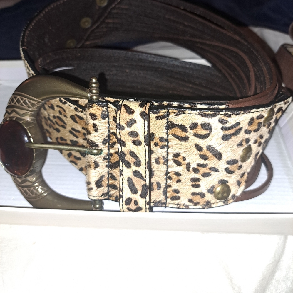 Three Chico's Vintage Belts